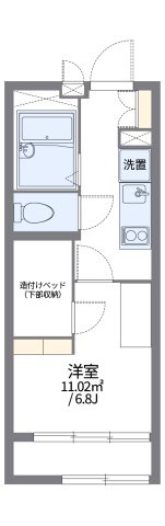 レオパレスＣｏｓｍｏｓの間取り
