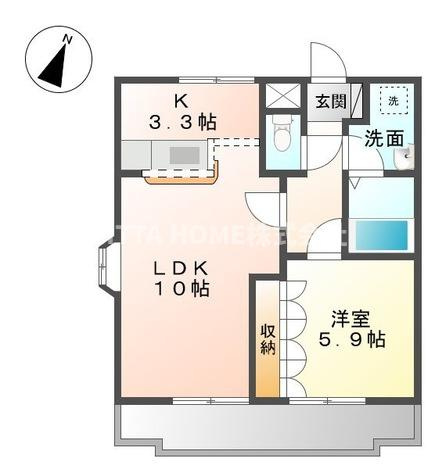 福知山市桔梗が丘３丁目のアパート