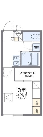 レオパレスＤＡＩＭＯＮの間取り