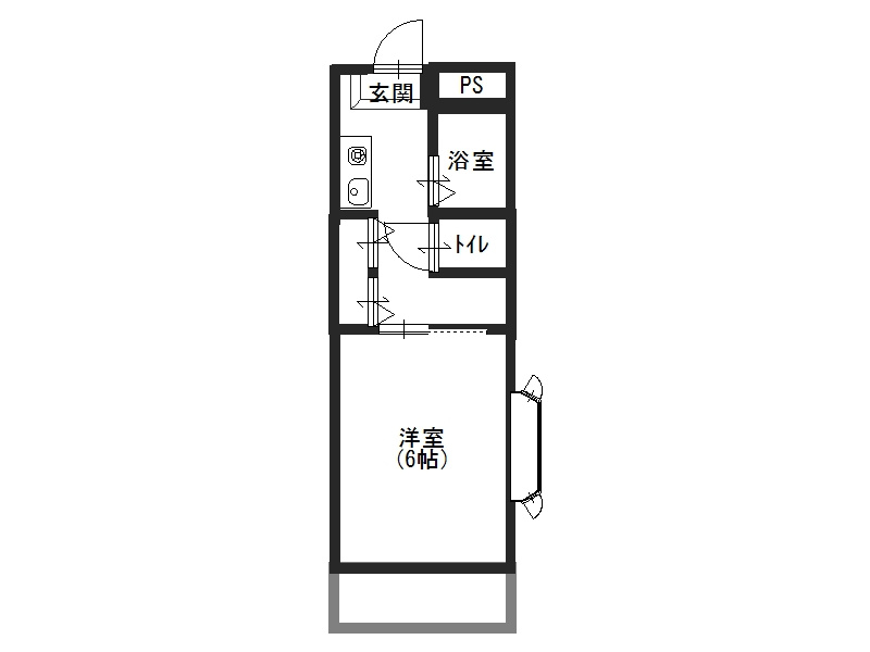ハイネストフローラの間取り