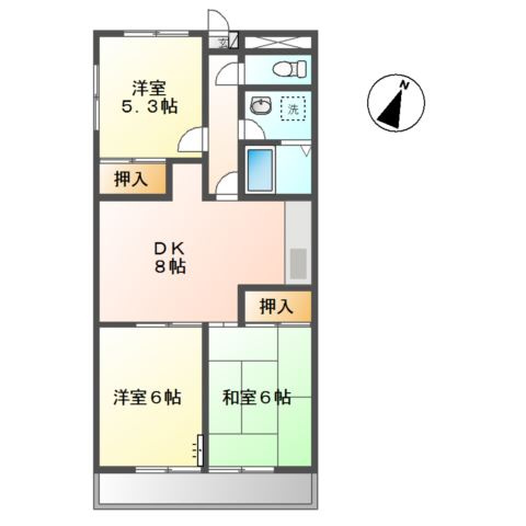 プルミエールの間取り