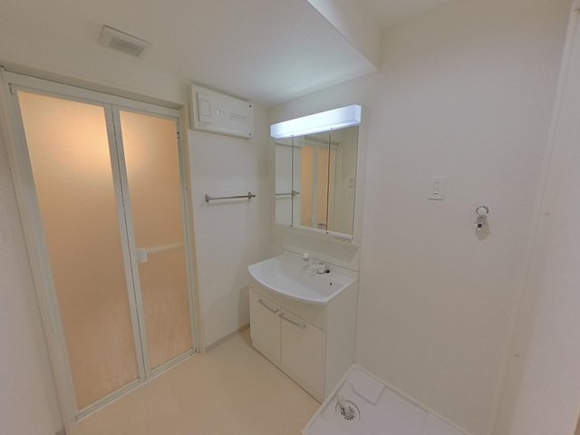 熊本市中央区小沢町の賃貸マンションの洗面所
