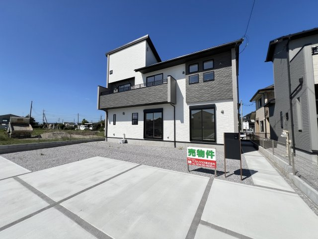 新築　藤岡市藤岡全8棟　Blooming　Garden　1号棟の外観|藤岡市藤岡全4棟　Blooming　Garden