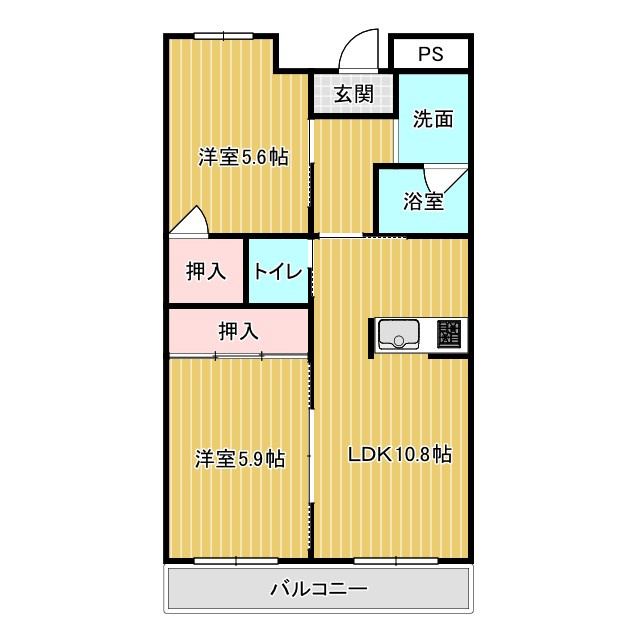グラン大町の間取り