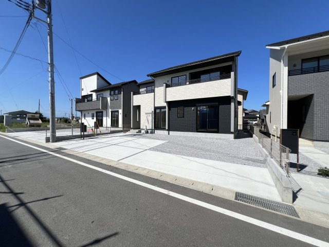 新築　藤岡市藤岡全8棟　Blooming　Garden　2号棟の外観|藤岡市藤岡全4棟　Blooming　Garden