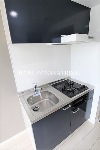 プレシャス市川南のキッチン|２口コンロで料理が一気にしやすくなりますよ。