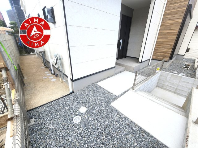 福岡市南区鶴田2丁目第5-1棟（1号棟）の外観|お庭で自由な時間を過ごせます。