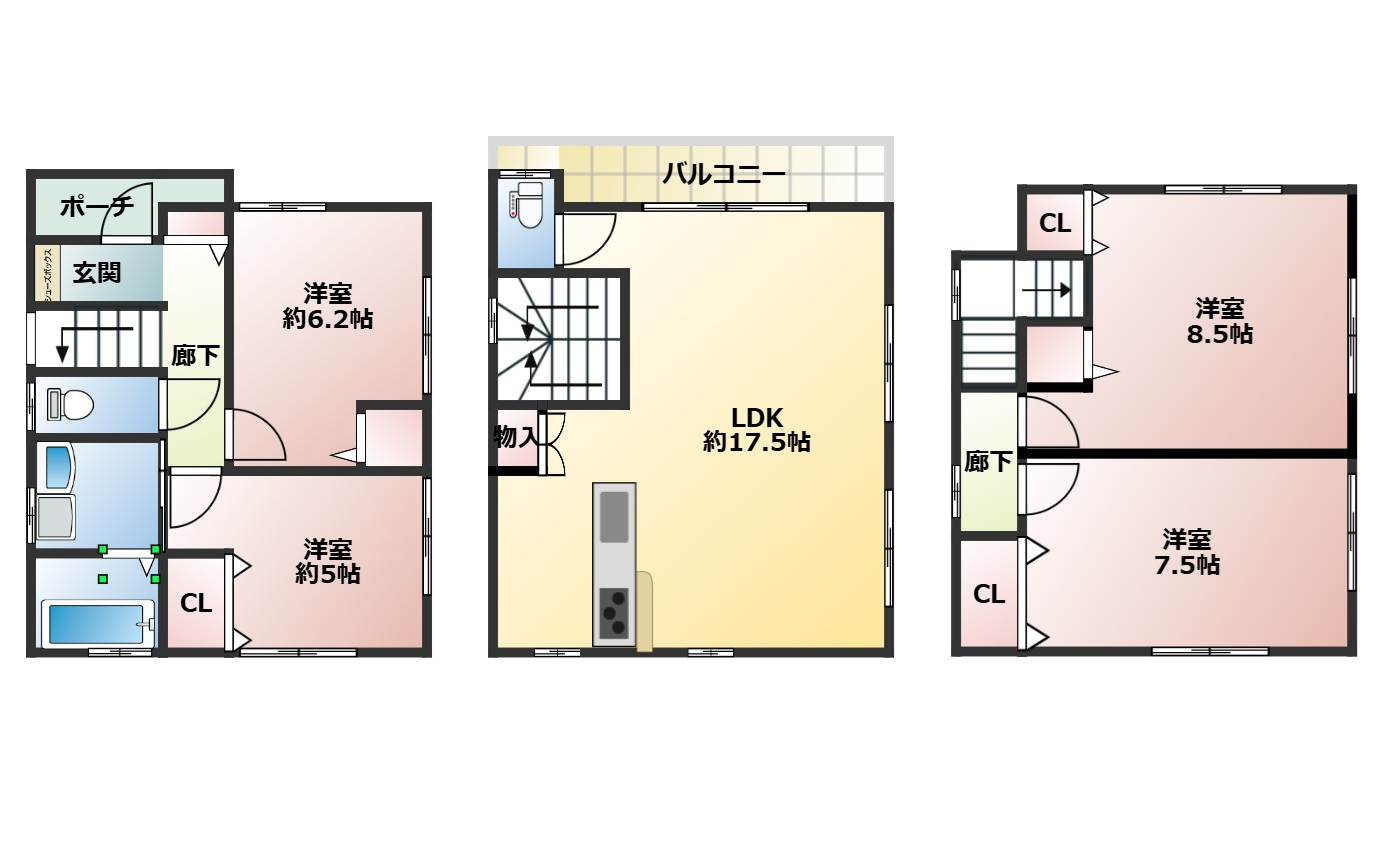 淀川区三津屋中２丁目　中古戸建