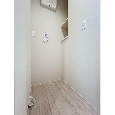 【設備】 | プランドール縁 | 室内洗濯機置き場。