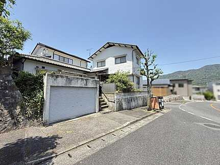 安佐南区高取南3丁目の前面道路含む現地写真