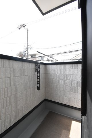 ステディ帝塚山のバルコニー