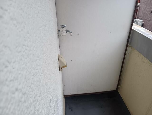 宮沢ハイツのバルコニー
