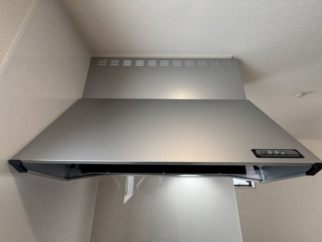 うるま市前原（全10棟）2号棟のキッチン|2号棟　お手入れしやすい換気扇♪