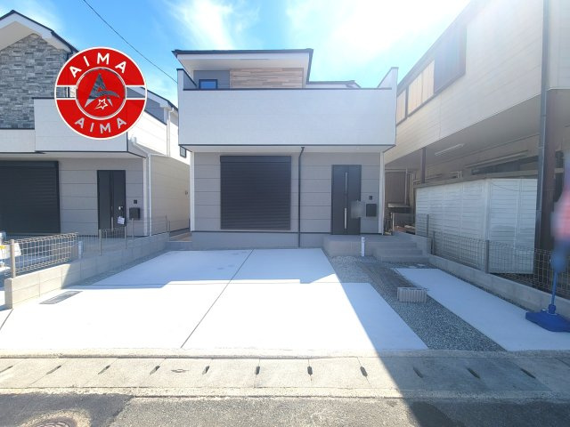福岡市南区屋形原1丁目第2-2棟（1号棟）の外観|デザイン性のある外観です。