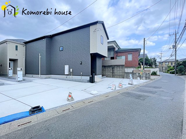 さいたま市西区佐知川　第1期　新築戸建て　リナージュネクスジー　02の前面道路含む現地写真|前面道路含む現地写真です