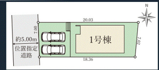 【区画図】 | Terrechez枚方市宮之阪１期 | 区画図