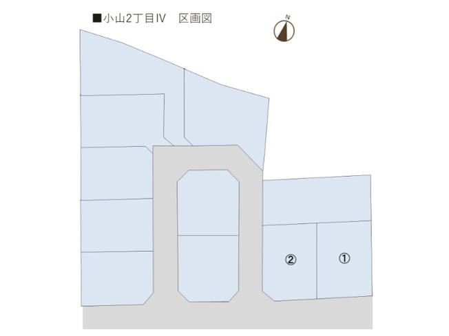 【区画図】 | トレステージ小山2丁目IV