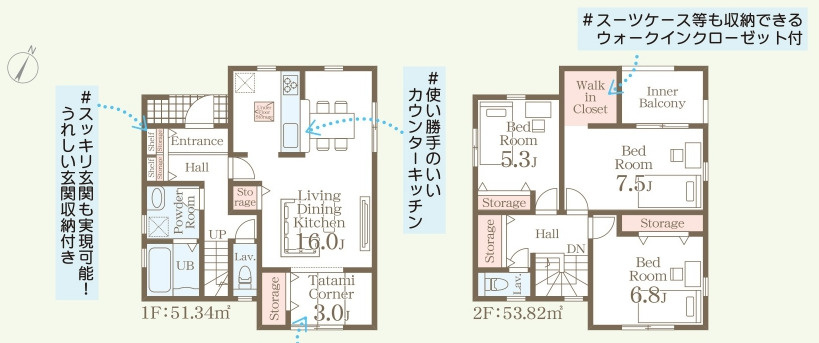 うるま市前原（全10棟）3号棟の間取り|3号棟　