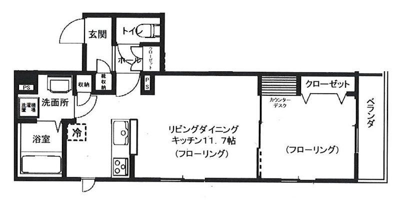 クロノライズ の間取り|間取りです。