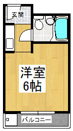 【間取り】 | シティーコート滝谷