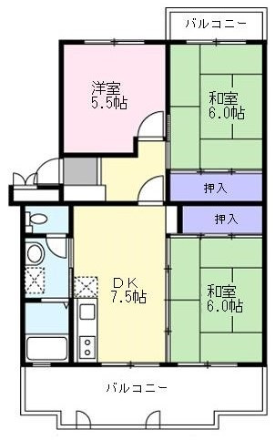 エストゥペンダの間取り