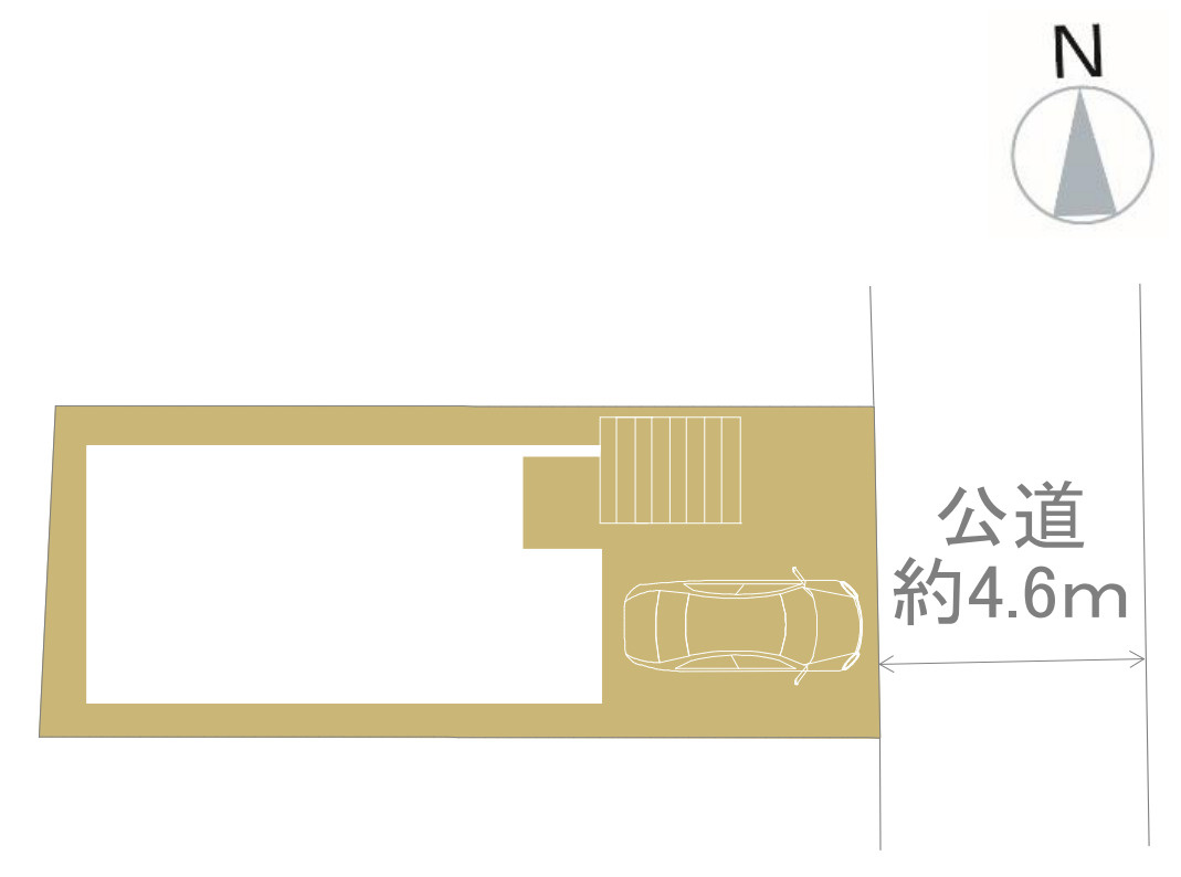 横浜市鶴見区馬場1丁目 新築戸建て【仲介手数料無料】の区画図
