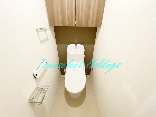 藤沢市本町１丁目の賃貸マンションのトイレ|清潔感のあるトイレです