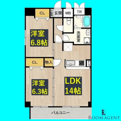インプルーブ葵の間取り