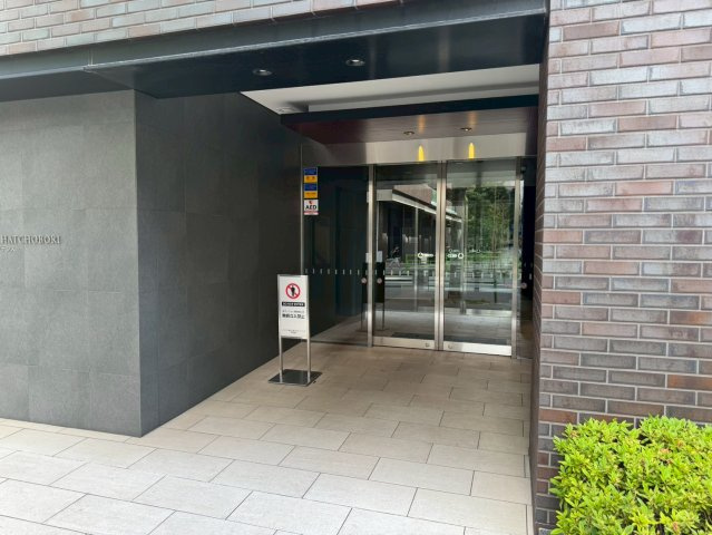クレヴィア東京八丁堀　湊　ザ・レジデンスのエントランス