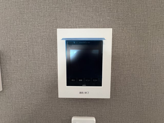 うるま市前原（全10棟）4号棟のセキュリティ|4号棟　TVモニター付きインターフォン♪