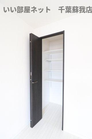 ウィステリアおゆみ野　Ｃの収納|収納豊富です