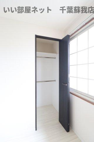 ウィステリアおゆみ野　Ｃの収納|十分な収納スペースがあります