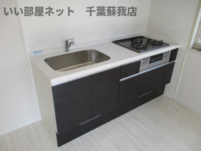 ウィステリアおゆみ野　Ｃのキッチン|きれいなキッチンです