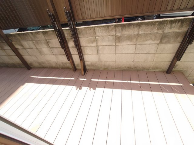 ハイツＳのバルコニー|テラスです☆