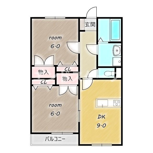 エムヴェールの間取り|高崎、前橋のお部屋探しはエンドスケープまで！お客様の理想お聞かせ下さい♪