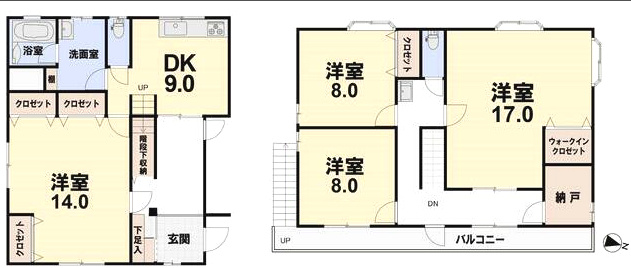 【間取り】 | 藤岡市森貸戸建