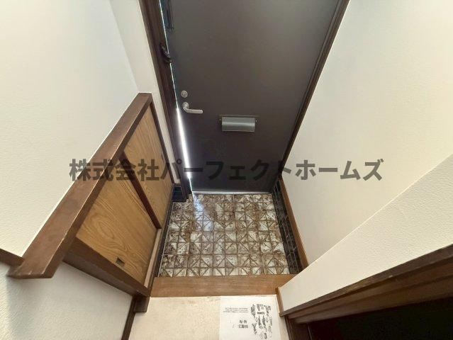 大成町戸建　賃貸の玄関|きれいな玄関です