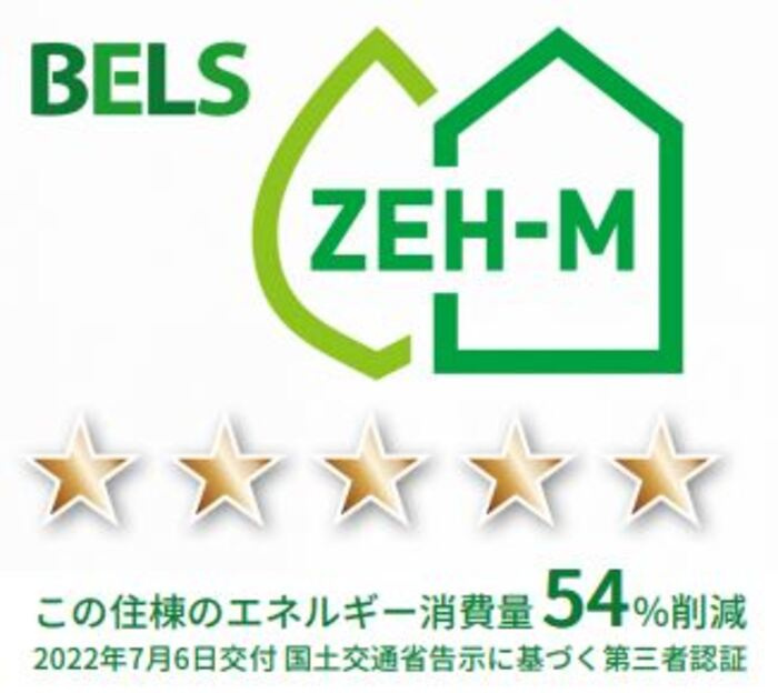エラーブルの省エネ性能ラベル|棟