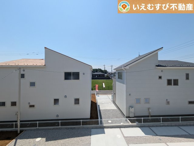 Livele Garden.S　吉見町東野第2の展望|高い建物が無く開放感のある展望
バルコニーからの展望も開けていて閑静な住宅地が望めます。日当りも良いですね♪