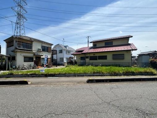 【土地】鶴ヶ島市五味ヶ谷建築条件無し売地の外観