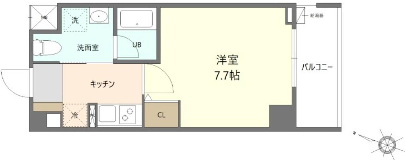 多摩市乞田の賃貸マンション