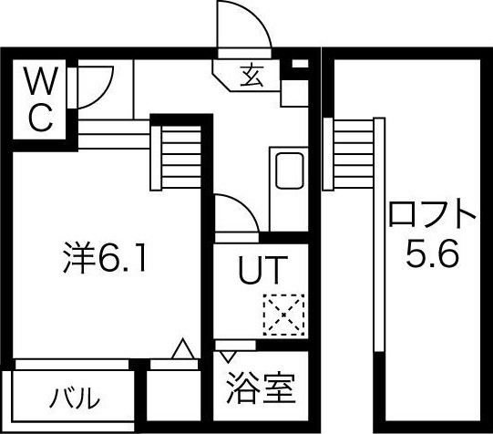 VILLETTA SASASHIMAの間取り
