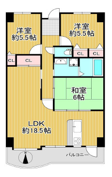 【間取り】 | ☆アドリーム千里丘