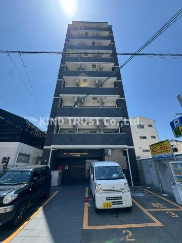 サンヴィラ都島北通の外観|きれいな外観です