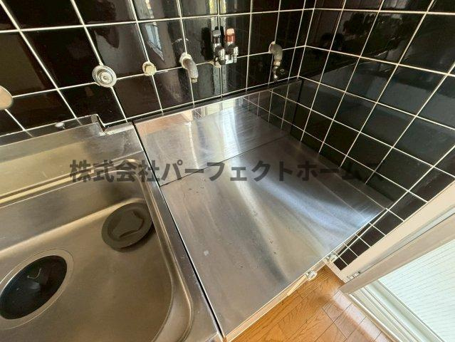 香里三井団地A76棟のキッチン|きれいなキッチンです