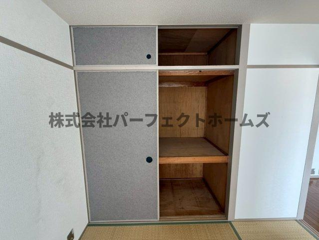 香里三井団地A76棟の収納|専用の収納スペースです