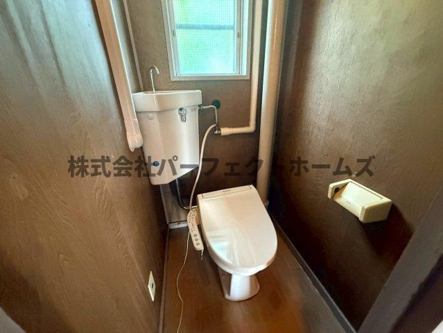 香里三井団地A76棟のトイレ|落ち着いたトイレです