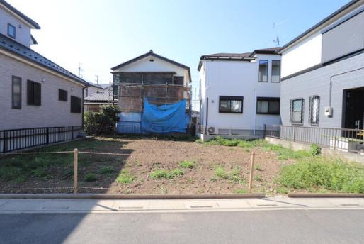 【土地】鶴ヶ島市下新田建築条件無し売地