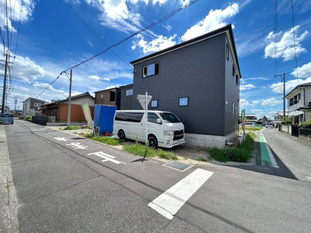 【商談中】リーブルガーデン　一宮市浅井町尾関第2　全4区画分譲の外観|「現地（2026年8月17日）撮影」　
■全体写真　
■ヤマダ不動産　株式会社リライフ　
