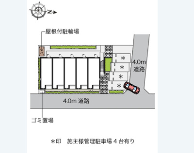 【区画図】 | クレールⅡ
